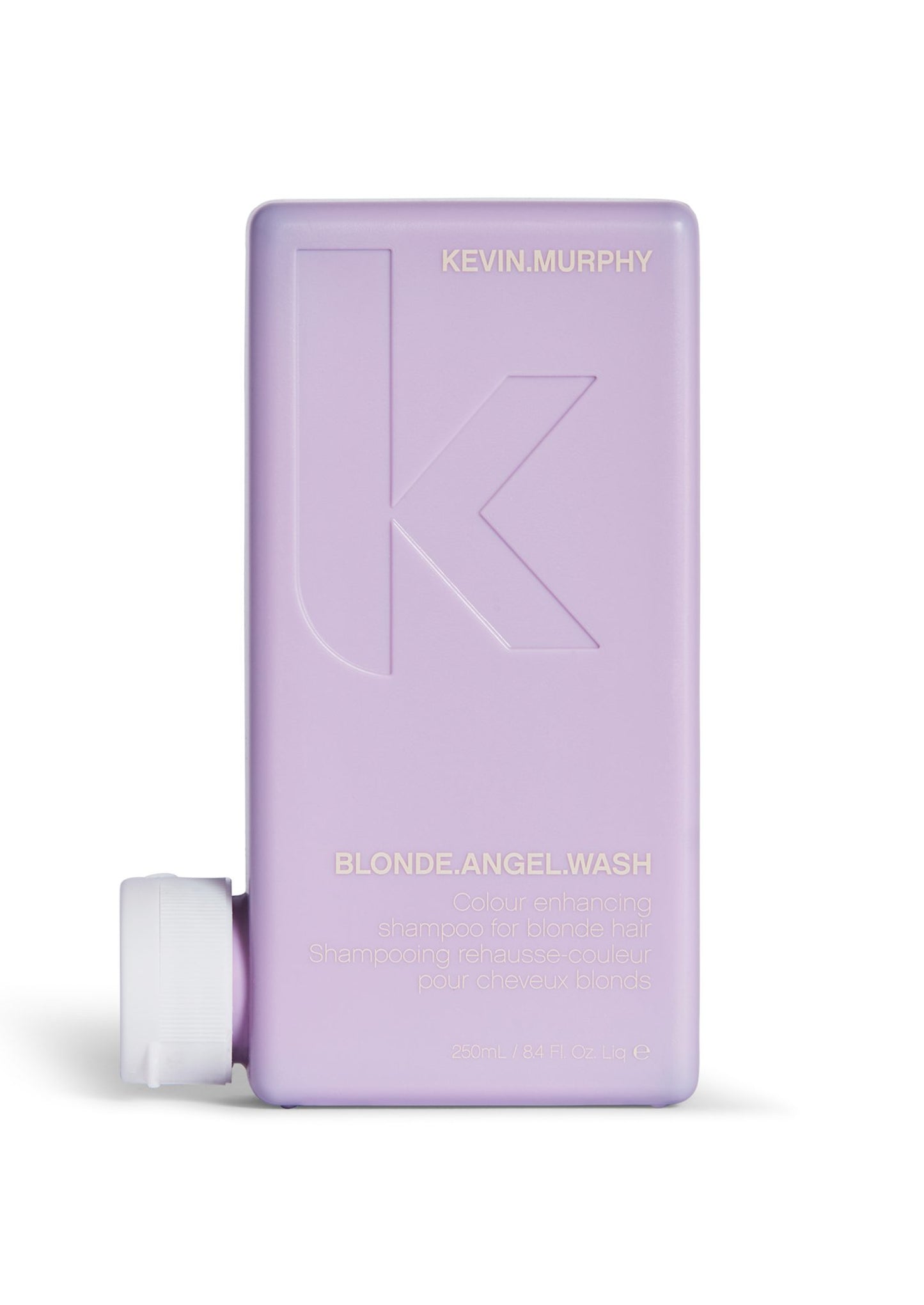KEVIN.MURPHY „BLONDE.ANGEL.WASH“ – geltonumą neutralizuojantis šampūnas 250ml