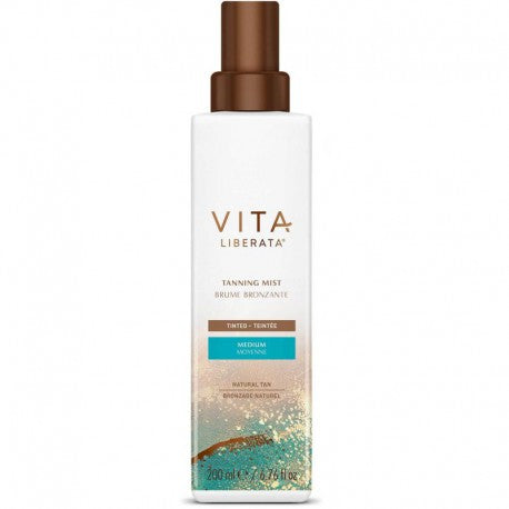 Savaiminio įdegio dulksna su išoriniu bronzantu Vita Liberata Tanning Mist Medium 200ml